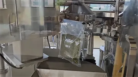 Envasadora de granos y cereales