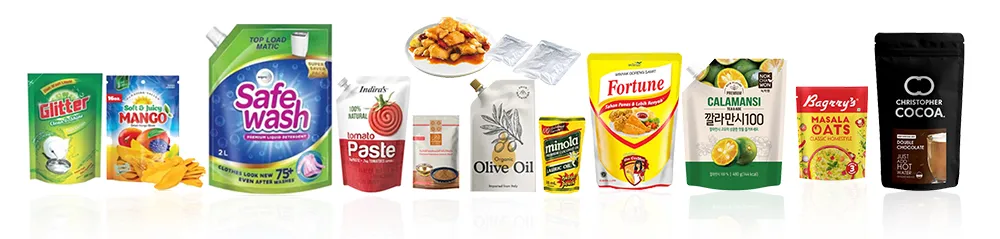 Nuestras máquinas envasadora para sus productos