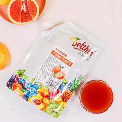 Envasadora de jugos en bolsas stand up