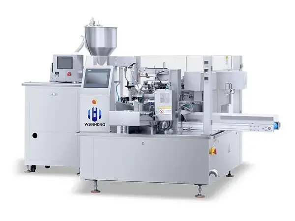 Solución de bolsa triangular para pasta de camarones