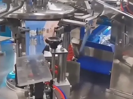 Solución de bolsa triangular para pasta de camarones