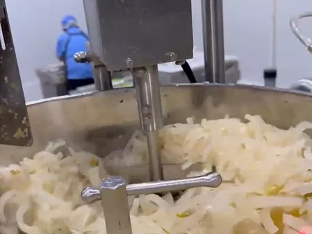 Conservación de verduras encurtidas con tecnología de vacío